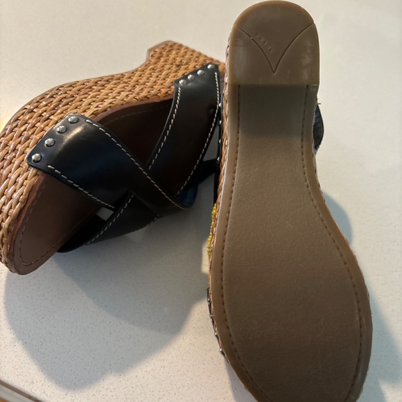 New Prada black platform sandals - Picture 3 of 3